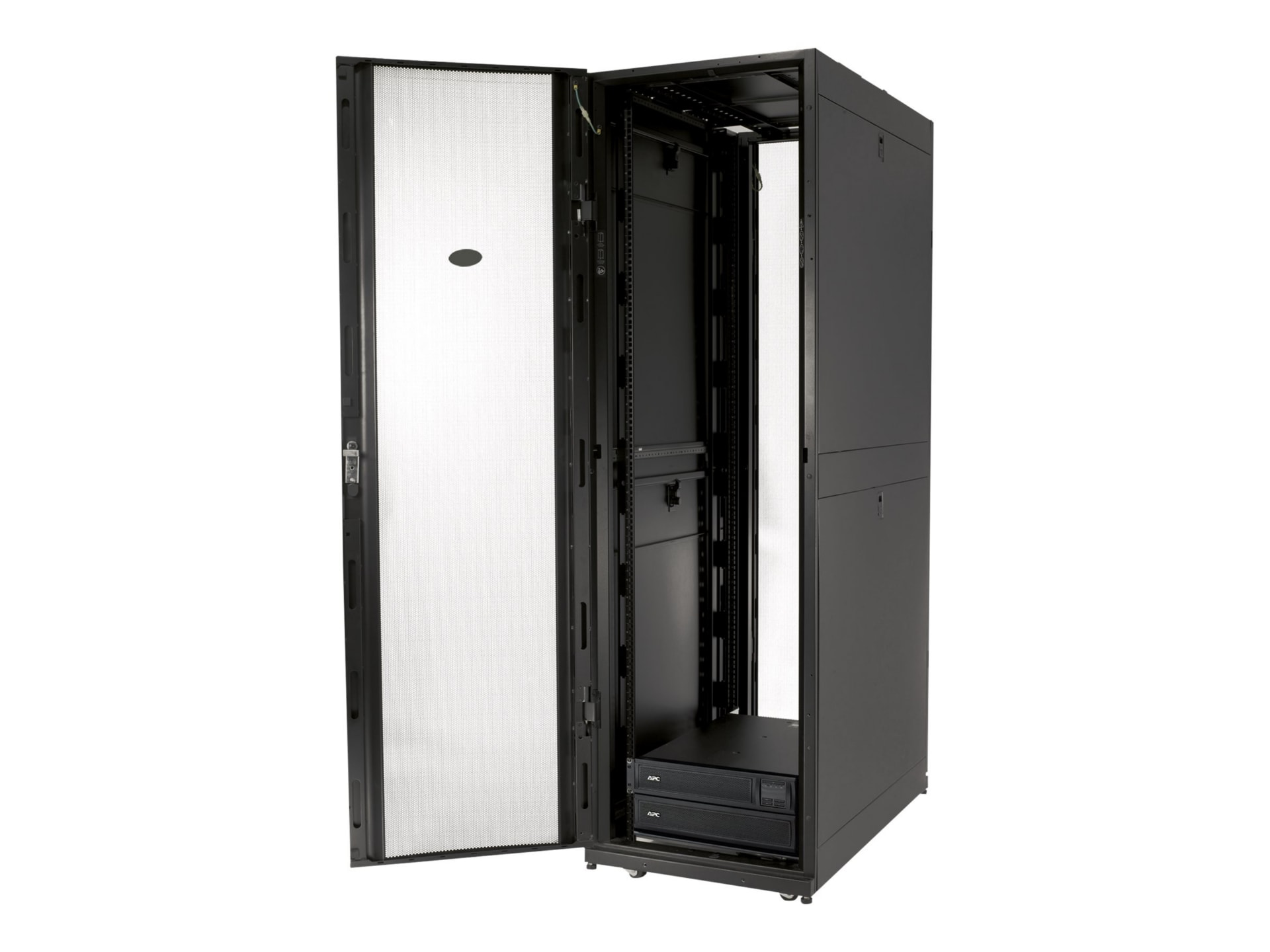 APC NetShelter SX 42U Server Rack Enclosure 600mm x 1070mm w/ Sides, Black