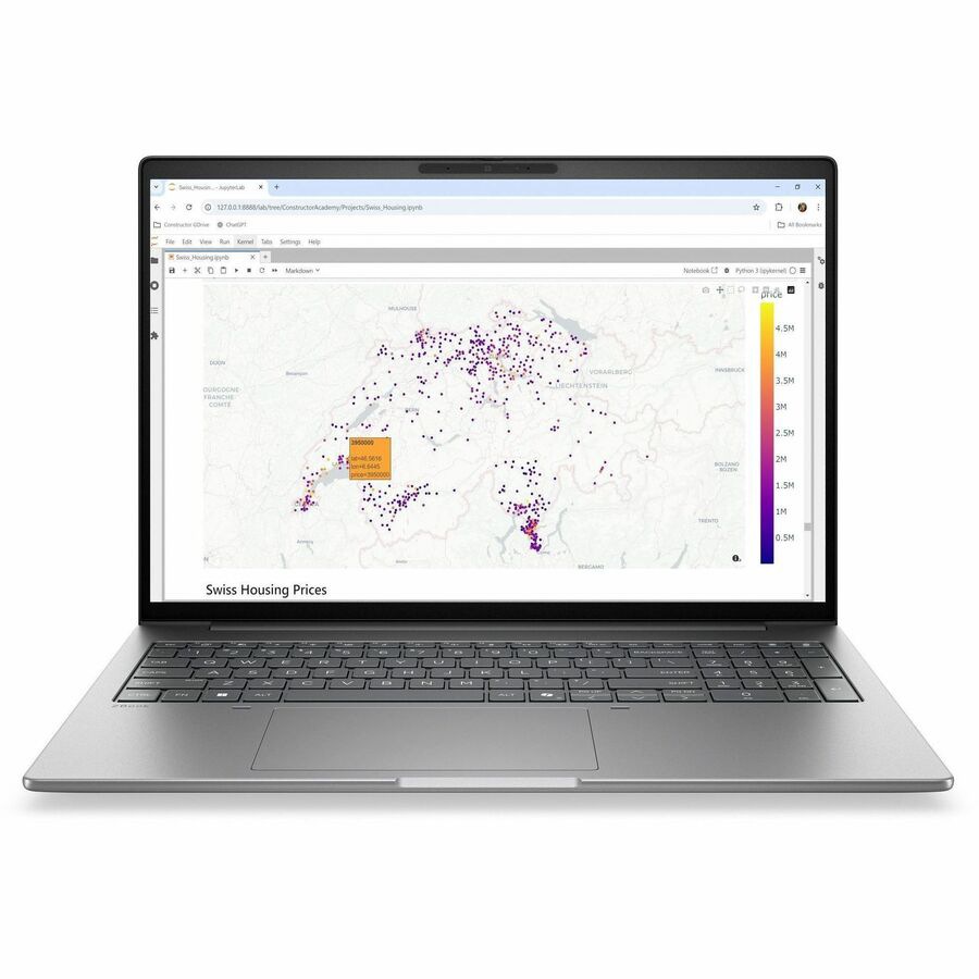 HP ZBook 8 G2a 16" Touchscreen Copilot+ PC Mobile Workstation - WUXGA - AMD Ryzen AI 9 HX PRO Ryzen AI PRO 400 Series