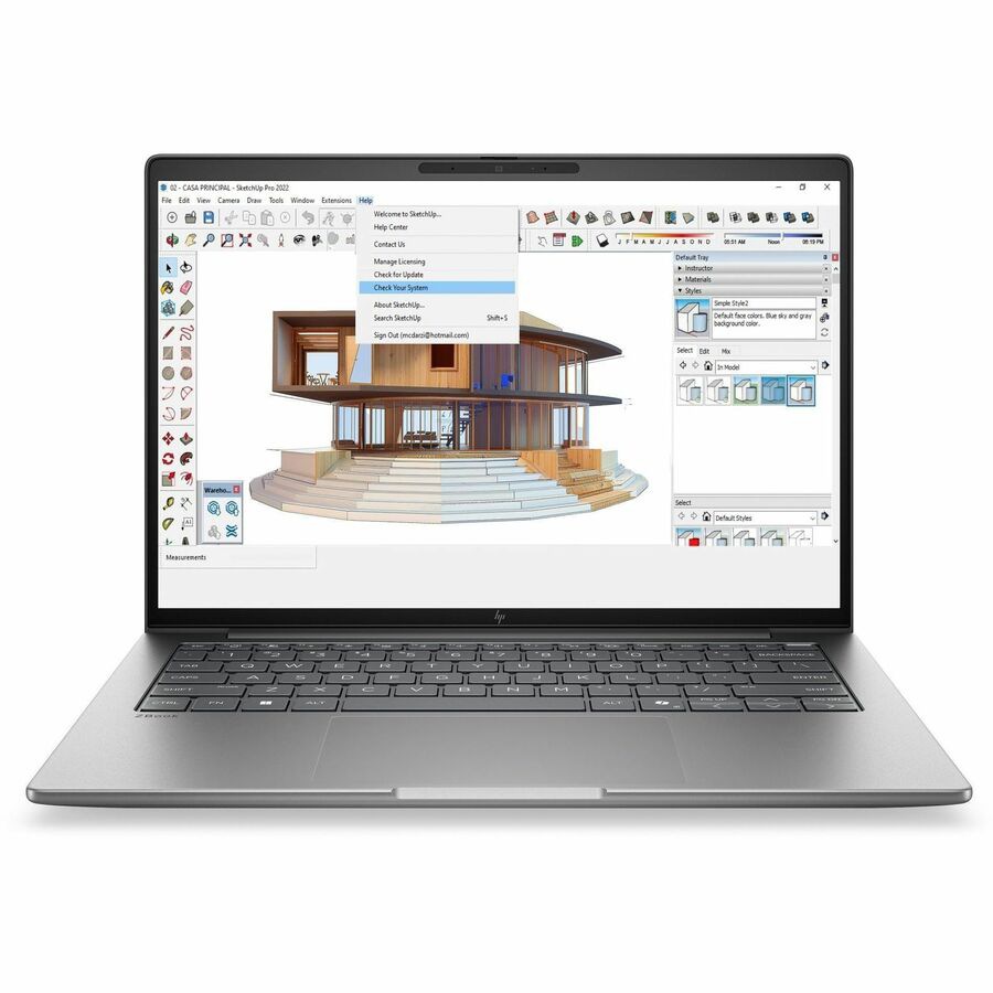 HP ZBook 8 G2a 14" Touchscreen Copilot+ PC Mobile Workstation - WUXGA - AMD Ryzen AI 9 Ryzen AI PRO 400 Series HX PRO