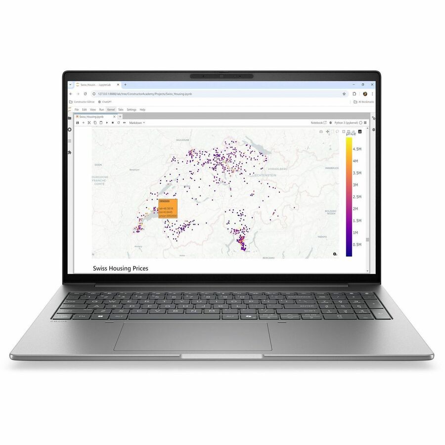 HP ZBook 8 G2i 16" Copilot+ PC Mobile Workstation - WUXGA - Intel Core Ultr