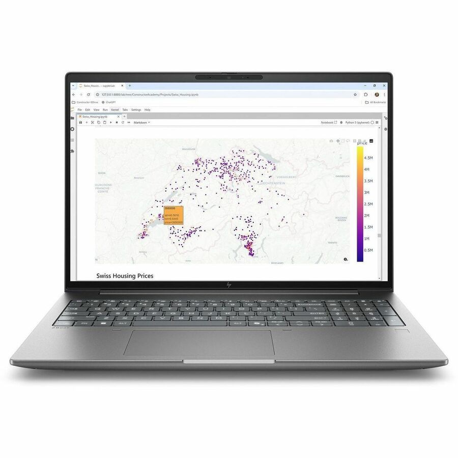 HP ZBook X G2i 16" Touchscreen Copilot+ PC Mobile Workstation - WUXGA - Intel Core Ultra 9 Series 3 386H - 32 GB - 1 TB