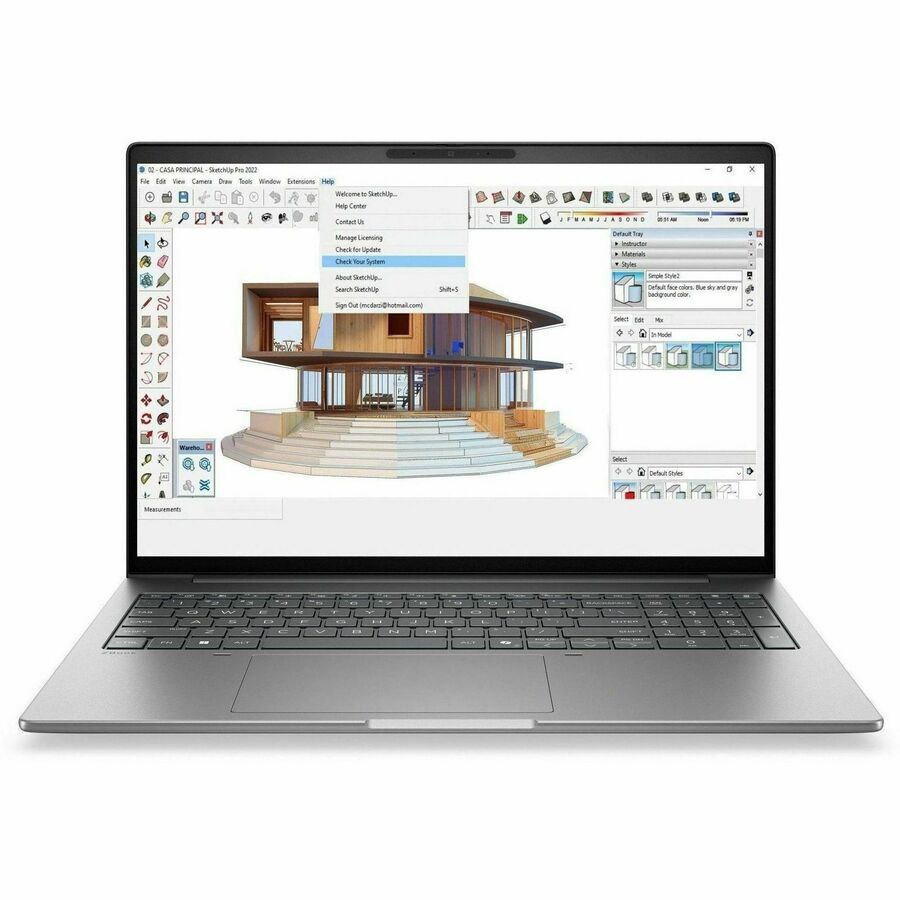 HP ZBook 8 G2a 14" Touchscreen Copilot+ PC Mobile Workstation - WUXGA - AMD