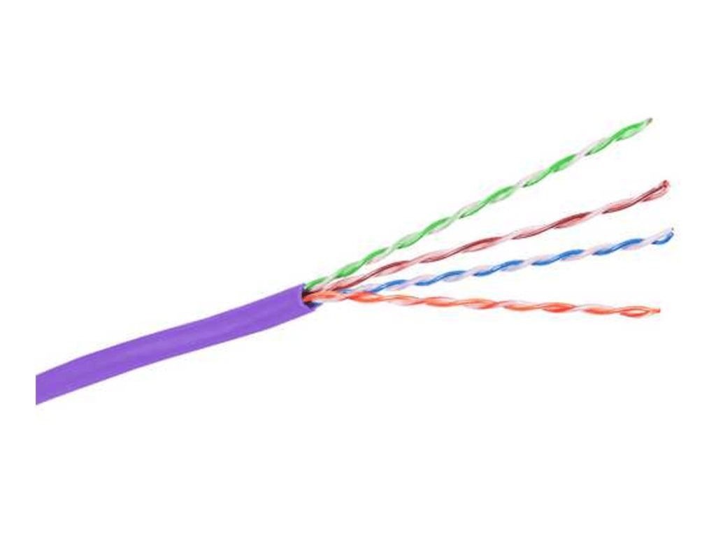 Hubbell NEXTSPEED LINK bulk cable - 1000 ft - purple