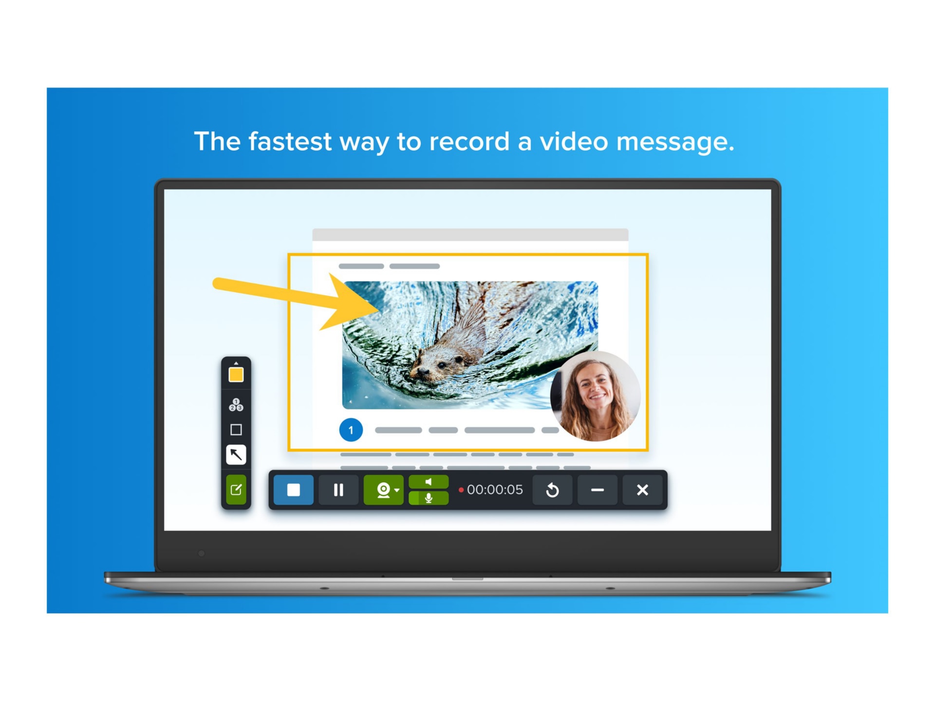 Camtasia Snagit - Business subscription license extension (1 year) - 1 user