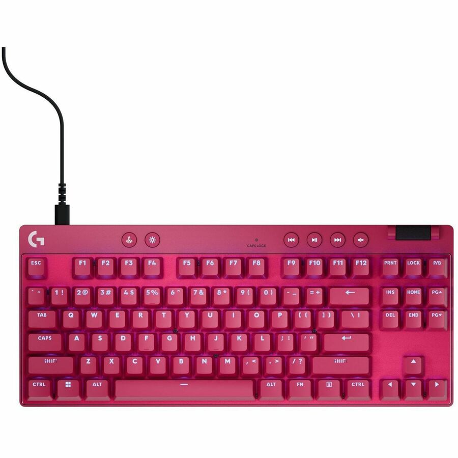 Logitech G PRO X TKL RAPID Tenkeyless Wired Gaming Keyboard With Magnetic A