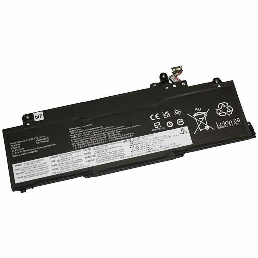 BTI 5B11H56405-BTI 11.61V LI-ION NOTEBOOK BATTERY FOR LENOVO THINKPAD T14s