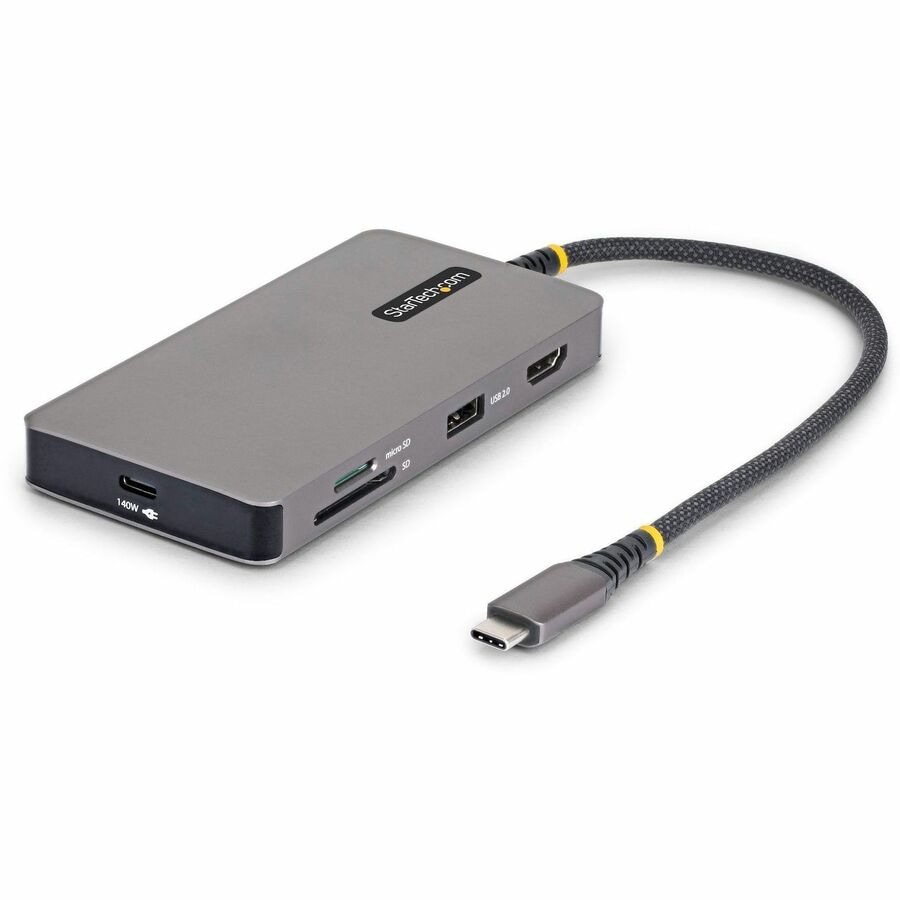 StarTech USB-C Multiport Adapter with 4K 60Hz HDMI, 140W PD, USB 10Gbps, Gb