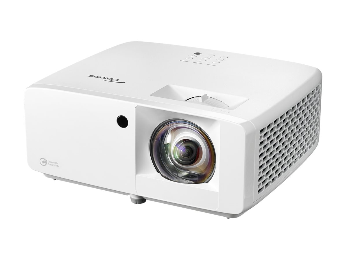 Optoma ZK431ST - DLP projector - 3D - LAN - white