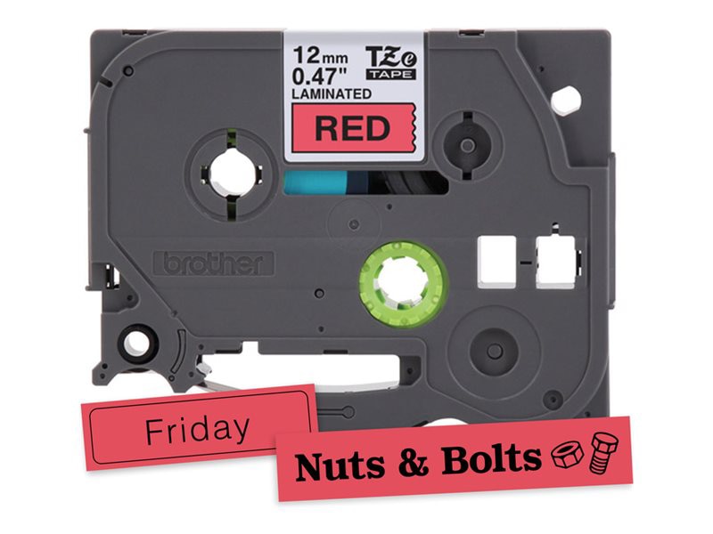 Brother TZe-431 - laminated tape - 1 cassette(s) - Roll (1.2 cm x 8 m)