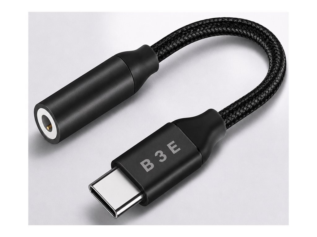 B3E USB-C to headphone jack adapter