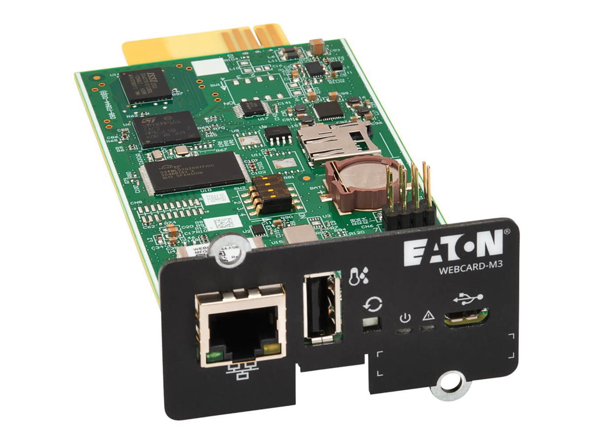 Eaton Tripp Lite Series - UPS network management card - Gigabit Ethernet x