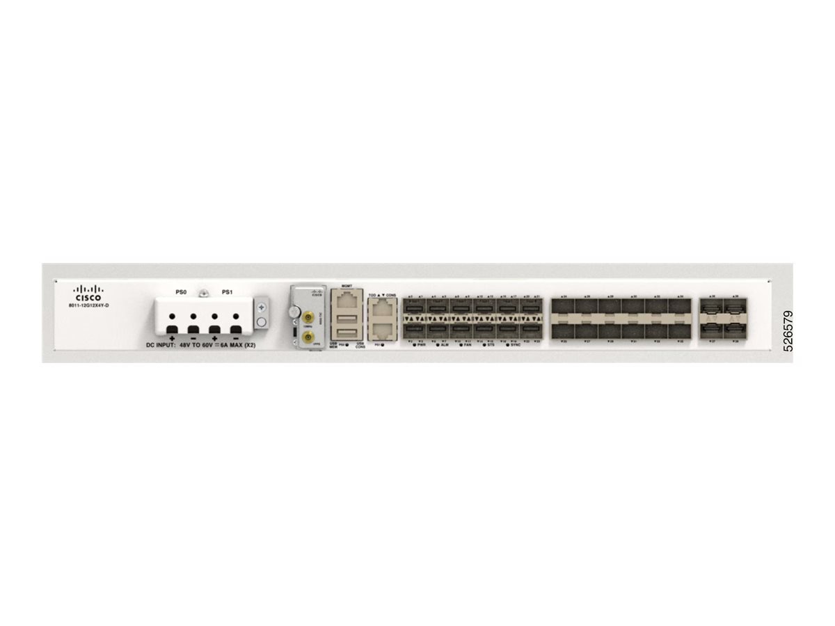 Cisco 8000 Series 8011-12G12X4Y-A - router - rack-mountable