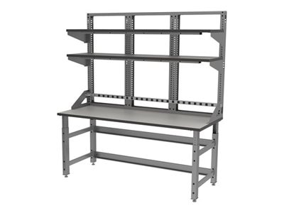 Safco TechWorks Typical 12 - workstation - rectangular