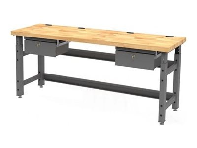 Safco TechWorks Typical 1 - workstation - rectangular - rectangular