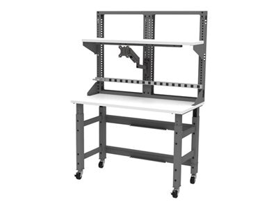 Safco TechWorks Typical 2 - workstation - rectangular - rectangular