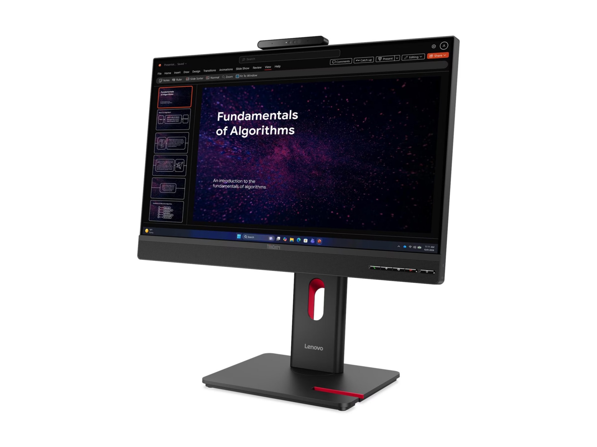Lenovo ThinkCentre Tiny-in-One 27 Gen 6 - LED monitor - QHD - 27"