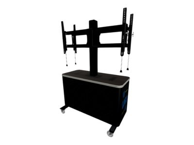 Spectrum Console Gaming Hub Duo cart - for TV / game console - black, silve
