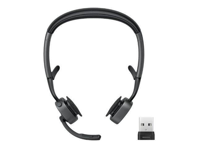 SHOKZ OpenMeet2 UC - headset - USB-A via Bluetooth adapter