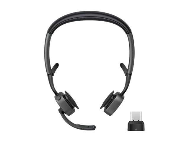 SHOKZ OpenMeet2 UC - headset - USB-C via Bluetooth adapter - Zoom Certified