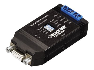 Black Box Universal RS-232<->RS-422/485 Converter - serial adapter - RS-232