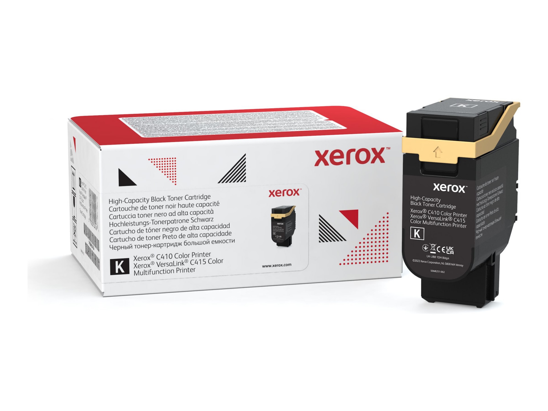 Xerox - High Capacity - black - original - toner cartridge - Use and Return