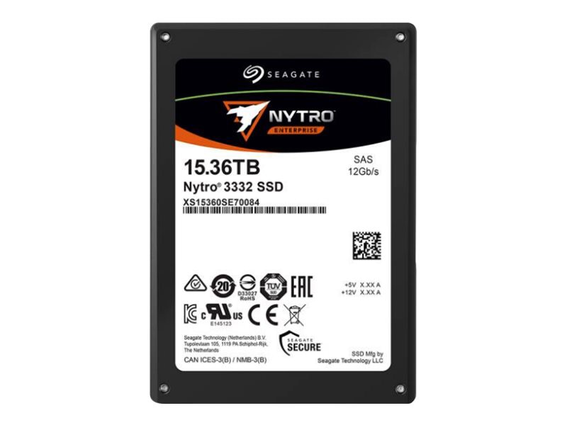 Seagate Nytro 3332 XS7680SE70094 - SSD - 7.68 TB - SAS 12Gb/s