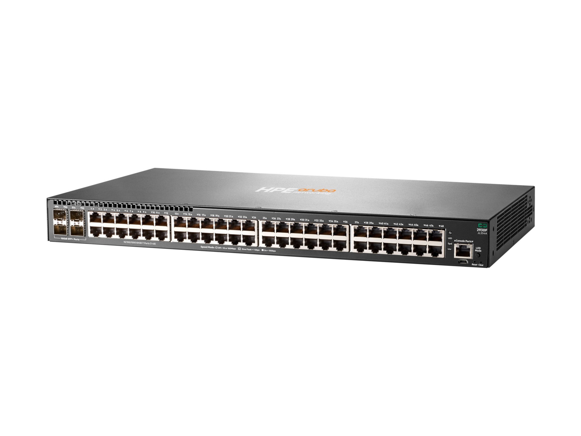 HPE Aruba 2930F 48G 4SFP+ - switch - 48 ports - managed - rack-mountable