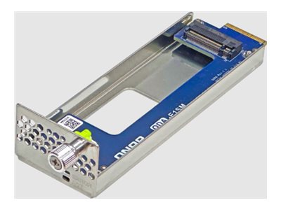 QNAP - storage bay adapter - E1.S tray with M.2 2280 adapter v2 - M.2 Card