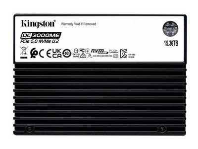 Kingston DC3000ME - SSD - 15.36 TB - U.2 PCIe 5.0 x4 (NVMe)