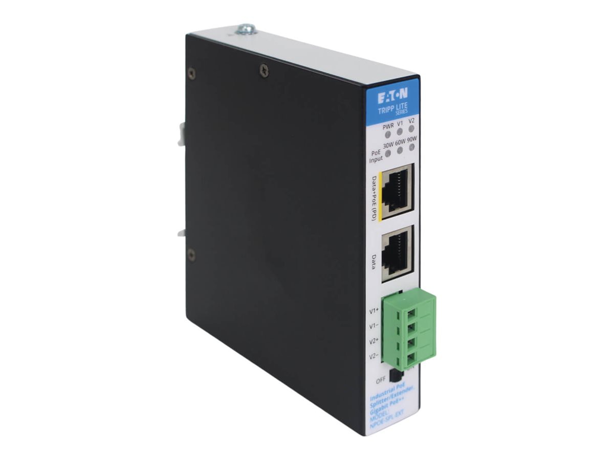 Eaton Tripp Lite Series - PoE splitter - industrial, Gigabit, extender, RJ-