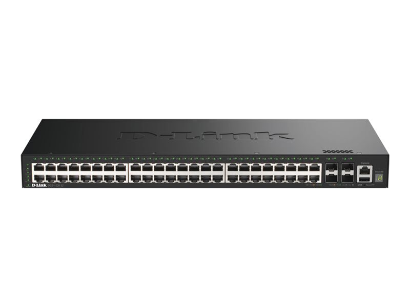 D-Link DGS 1530-52 - switch - 48 ports - smart - rack-mountable