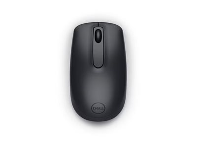 Dell WM118 - mouse - 2.4 GHz - black