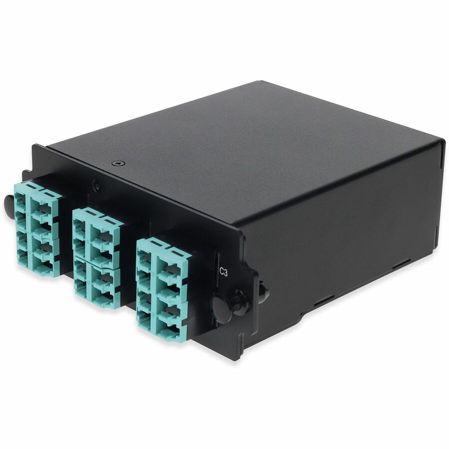 Proline HDM Breakout Cassette 3x MPO-8 to 24x LC/PC Multimode provides high