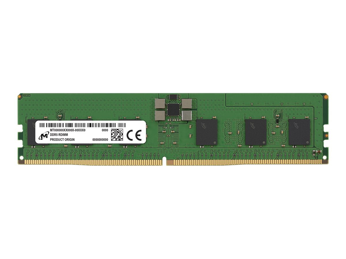 Micron - DDR5 - module - 16 GB - DIMM 288-pin / PC5-25600 - registered