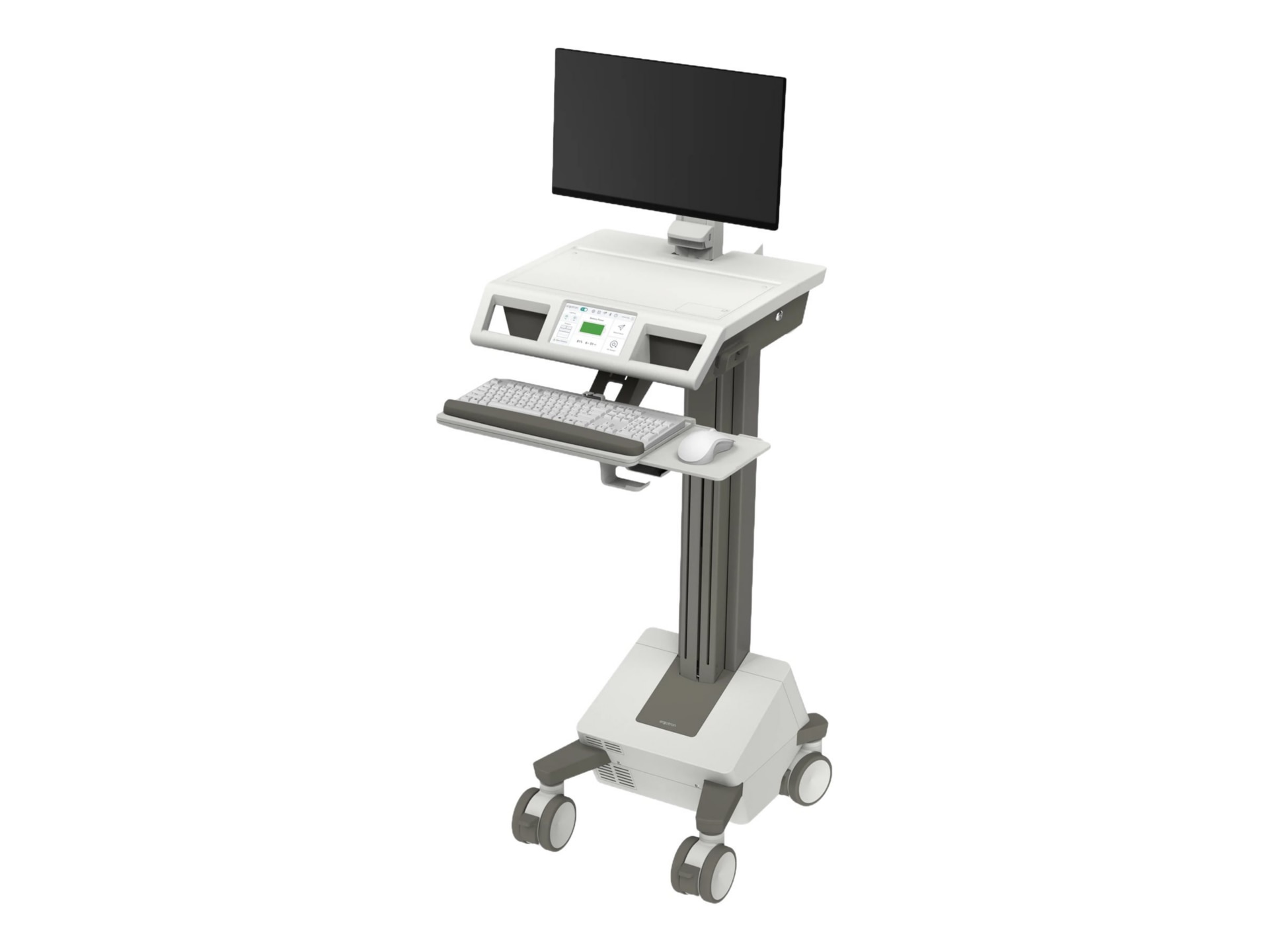 Ergotron Mosaic cart - for LCD display / keyboard / mouse / CPU - with HD r