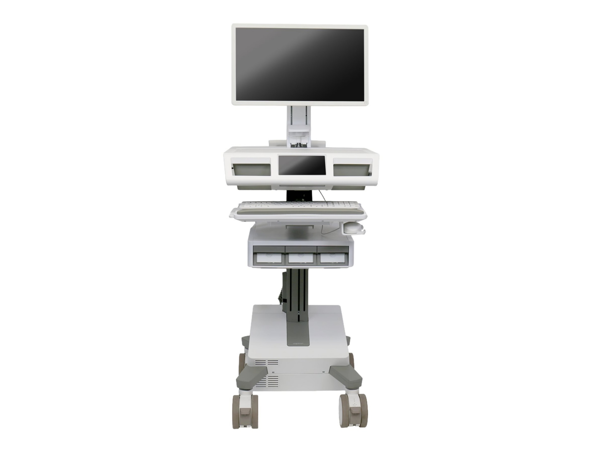 Ergotron Mosaic cart - for LCD display / keyboard / mouse / CPU - with HD r
