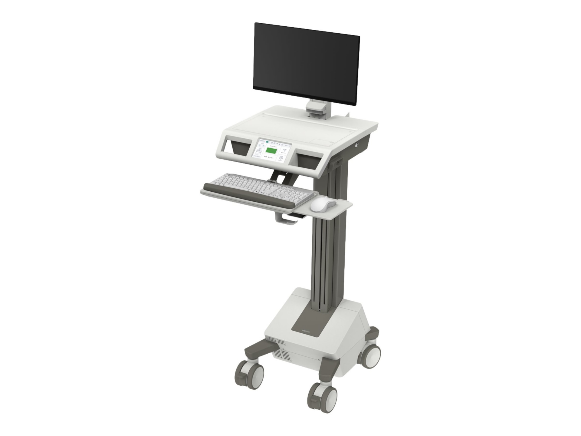 Ergotron Mosaic cart - for LCD display / keyboard / mouse / CPU - with HD r