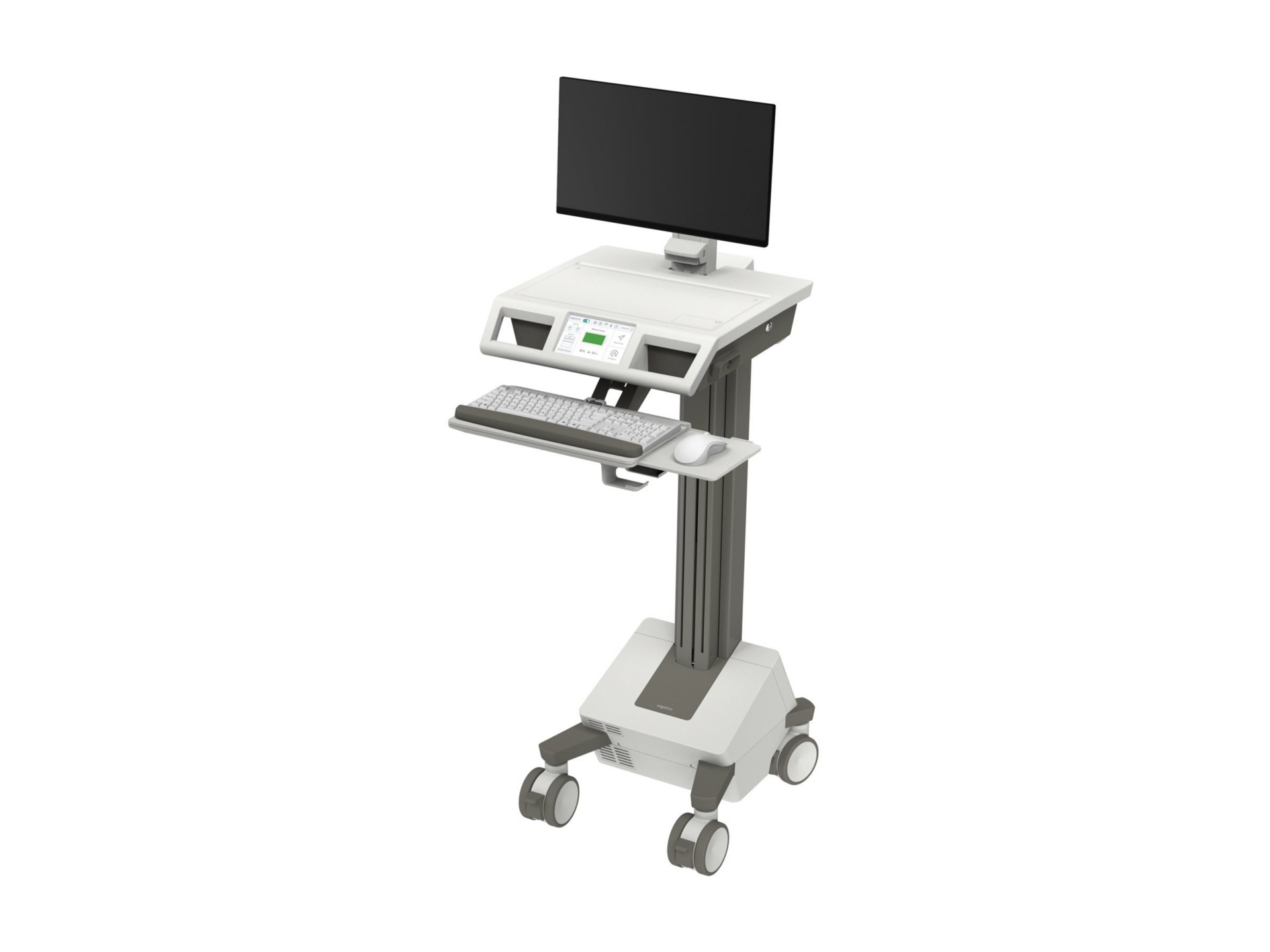 Ergotron Mosaic cart - for LCD display / keyboard / mouse / CPU - with HD r