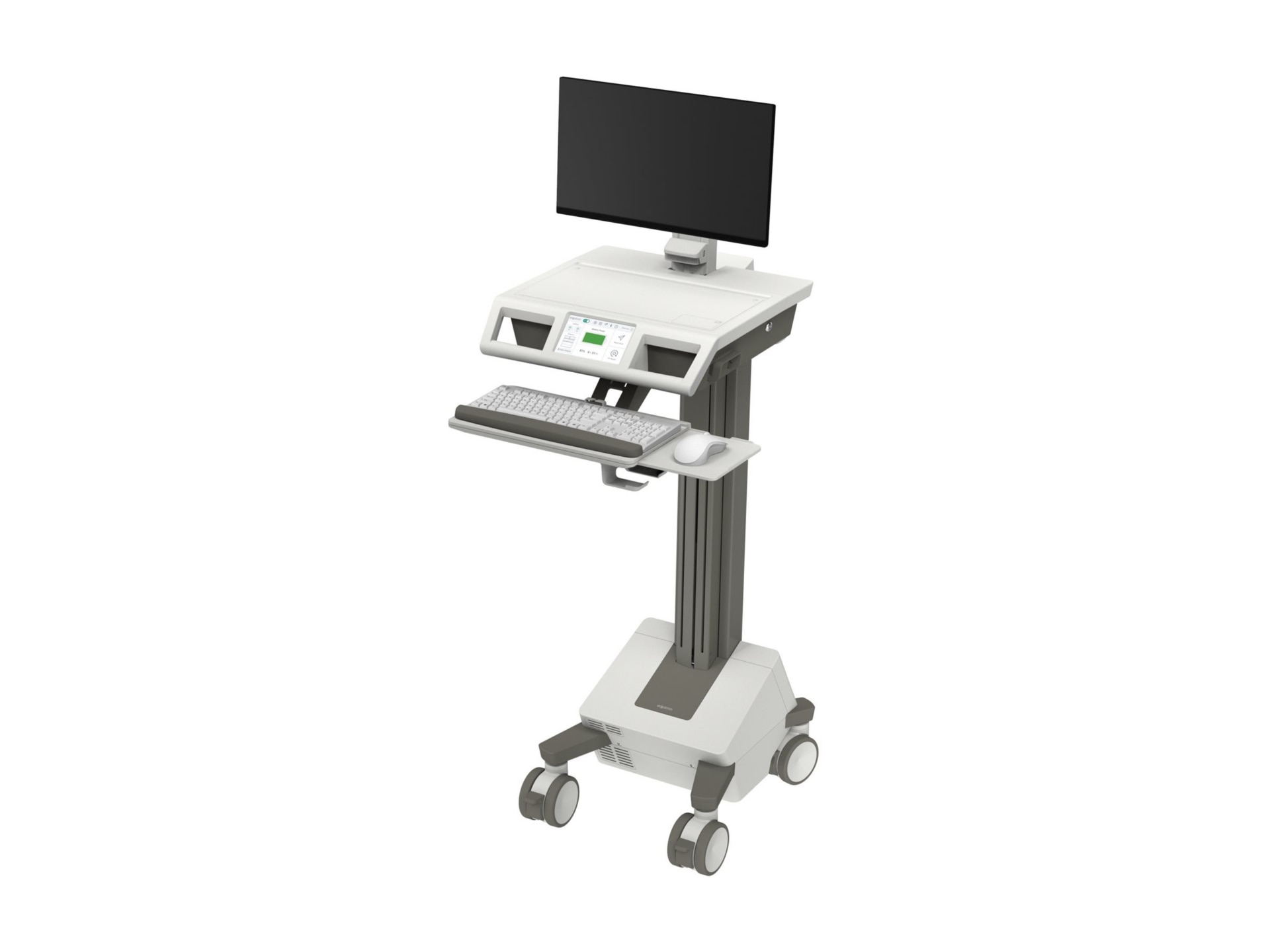 Ergotron Mosaic cart - for LCD display / keyboard / mouse / CPU - with HD r