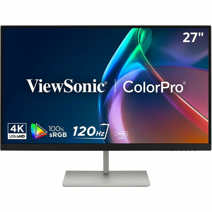 ViewSonic VP2766-4K 27 Inch 4K UHD ColorPro Monitor, IPS Display with 90W U