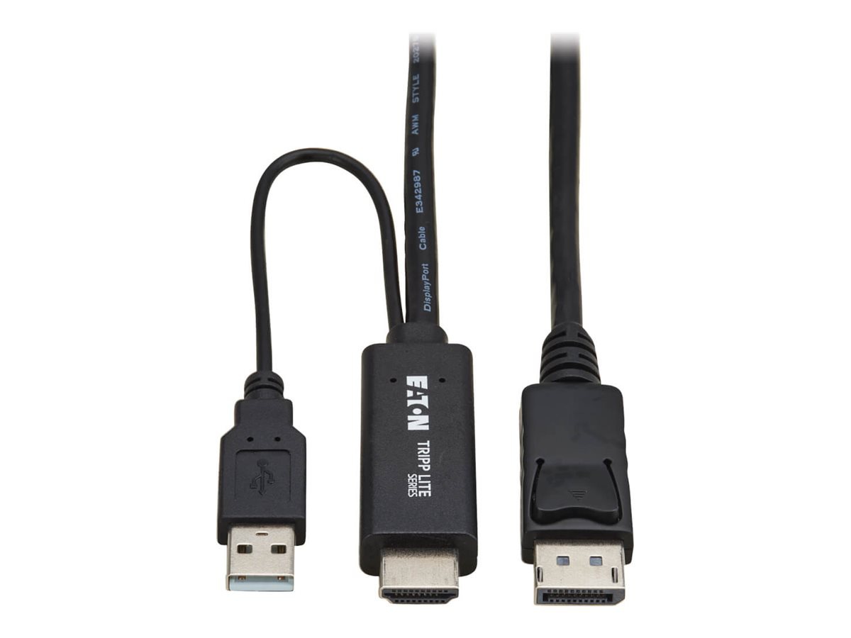 Eaton Tripp Lite Series video / audio cable - DisplayPort / HDMI - 1 m