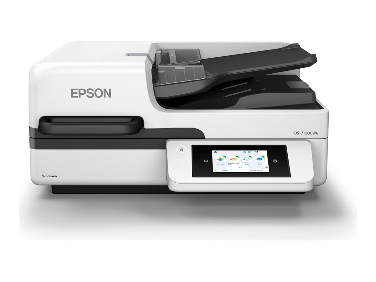 Epson DS-71000WN - document scanner - desktop - USB 3.2 Gen 1, Gigabit LAN,