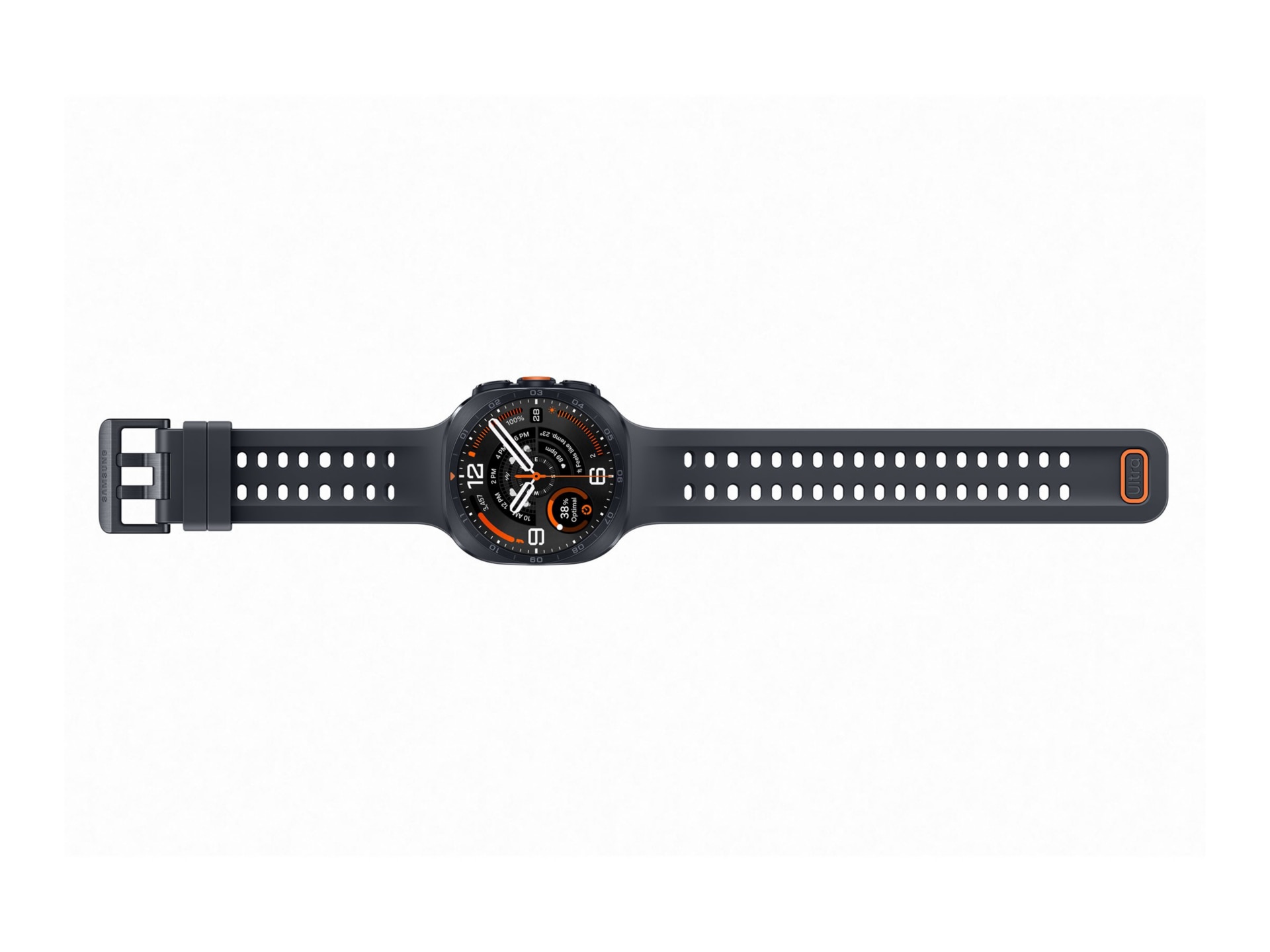 Samsung Galaxy Watch Ultra2 - titanium gray - smart watch with marine band