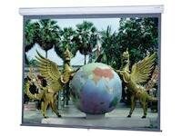 Da-Lite Model C Projection Screen with CSR - Wall or Ceiling Mounted Manual Screen - 70in x 70in Square Screen
