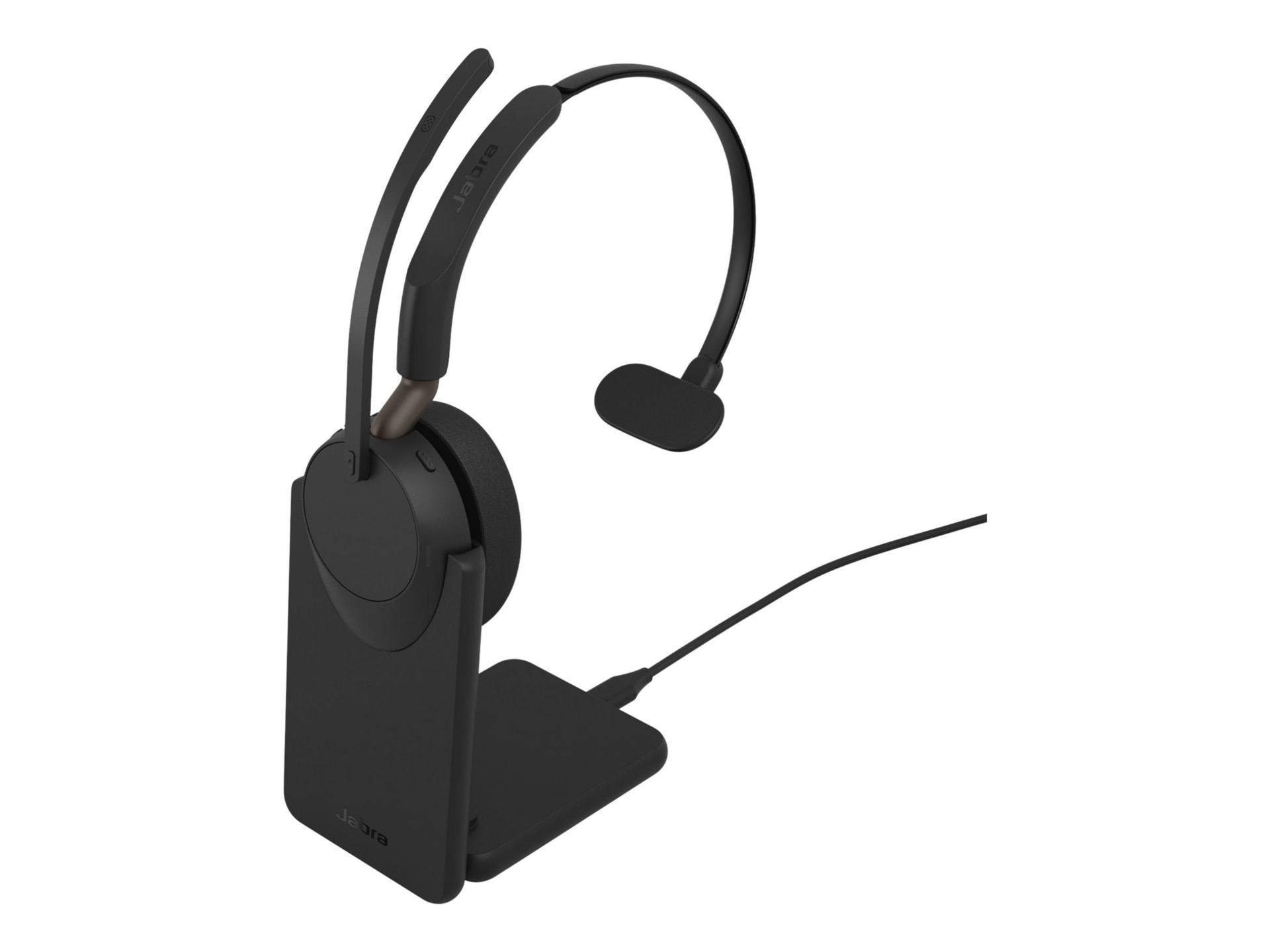 Jabra Evolve3 65 UC - headset - USB-A via Bluetooth adapter, USB-C