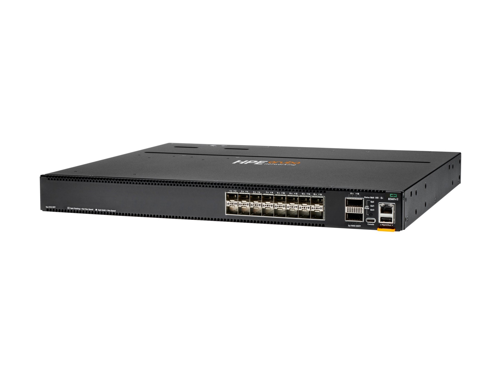 HPE Aruba CX 8360-16Y2C V2 - switch - 16 ports - managed - rack-mountable