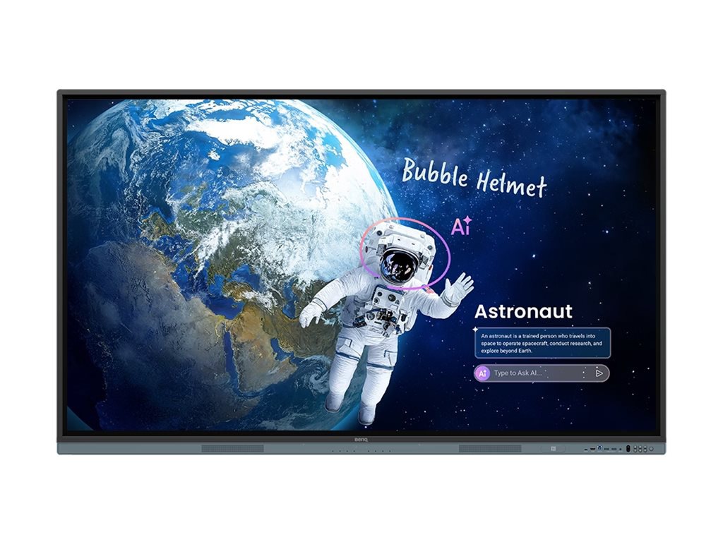 BenQ Board Master RM6505 RM05 Series - 65" LED-backlit LCD display - 4K - f