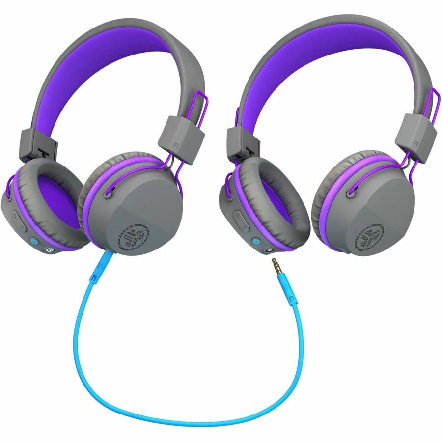 JLab Audio JBuddies Studio Wireless & Wired On-Ear Kids Headphones