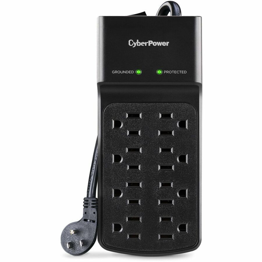 CyberPower B808 Essential 8 - Outlet Surge Protector with 2180 J Surge Supp