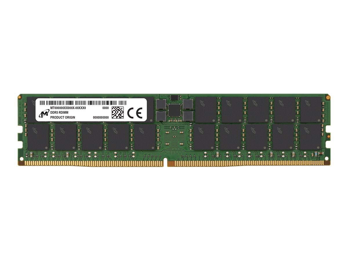 Micron - DDR5 - module - 64 GB - DIMM 288-pin / PC5-25600 - registered